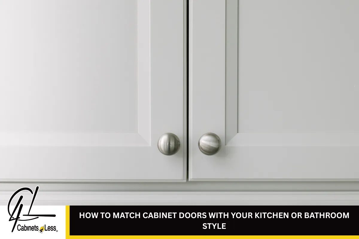 How to Match Cabinet Doors with Your Kitchen or Bathroom Style