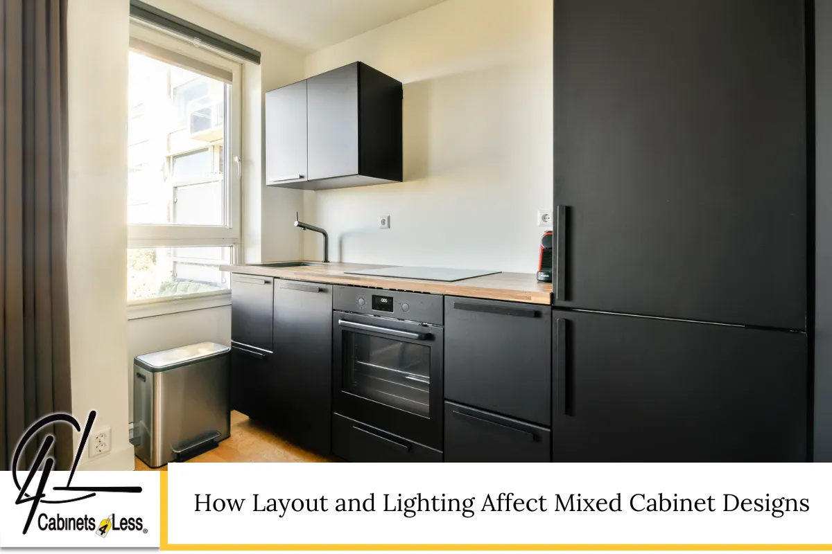How Layout and Lighting Affect Mixed Cabinet Designs