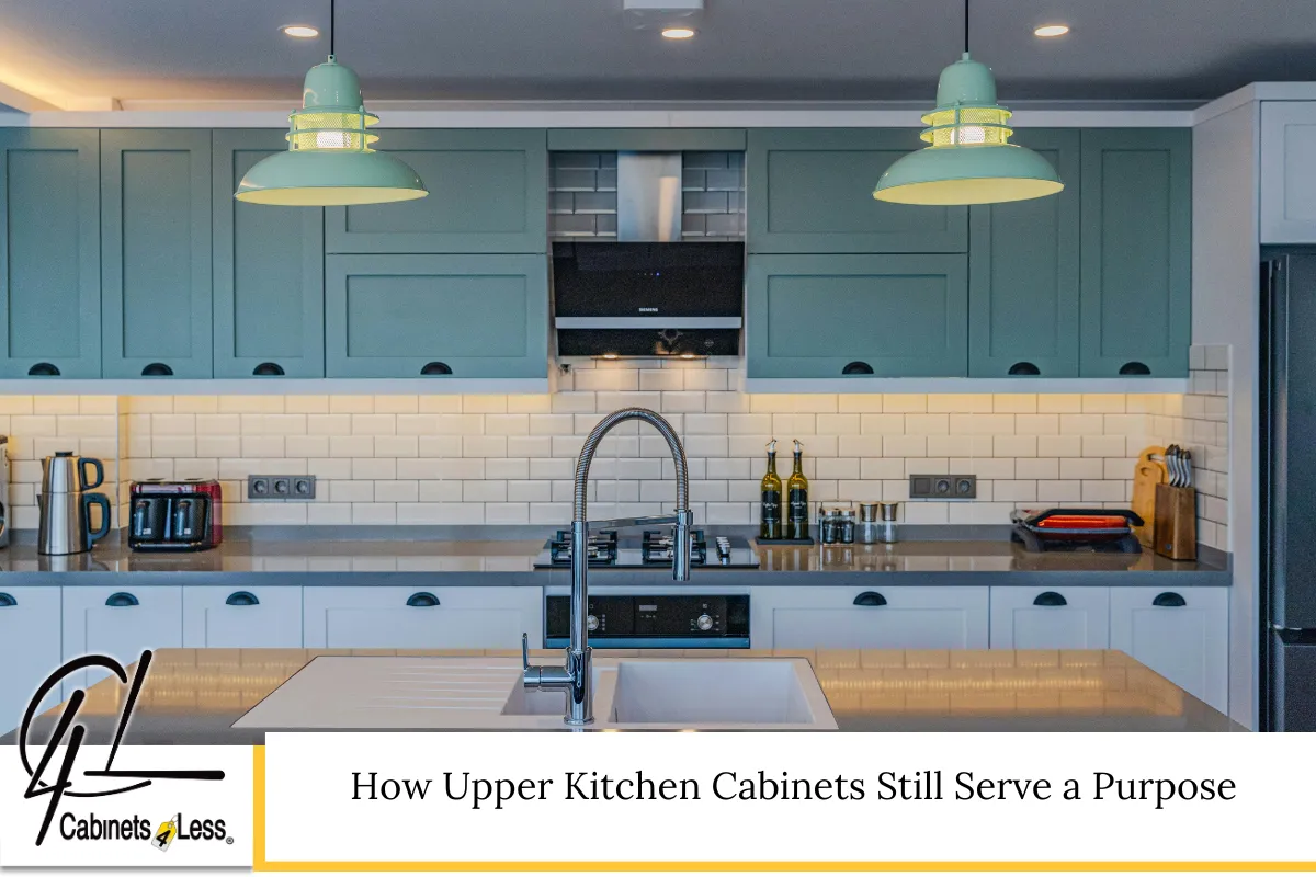 How Upper Kitchen Cabinets Still Serve a Purpose